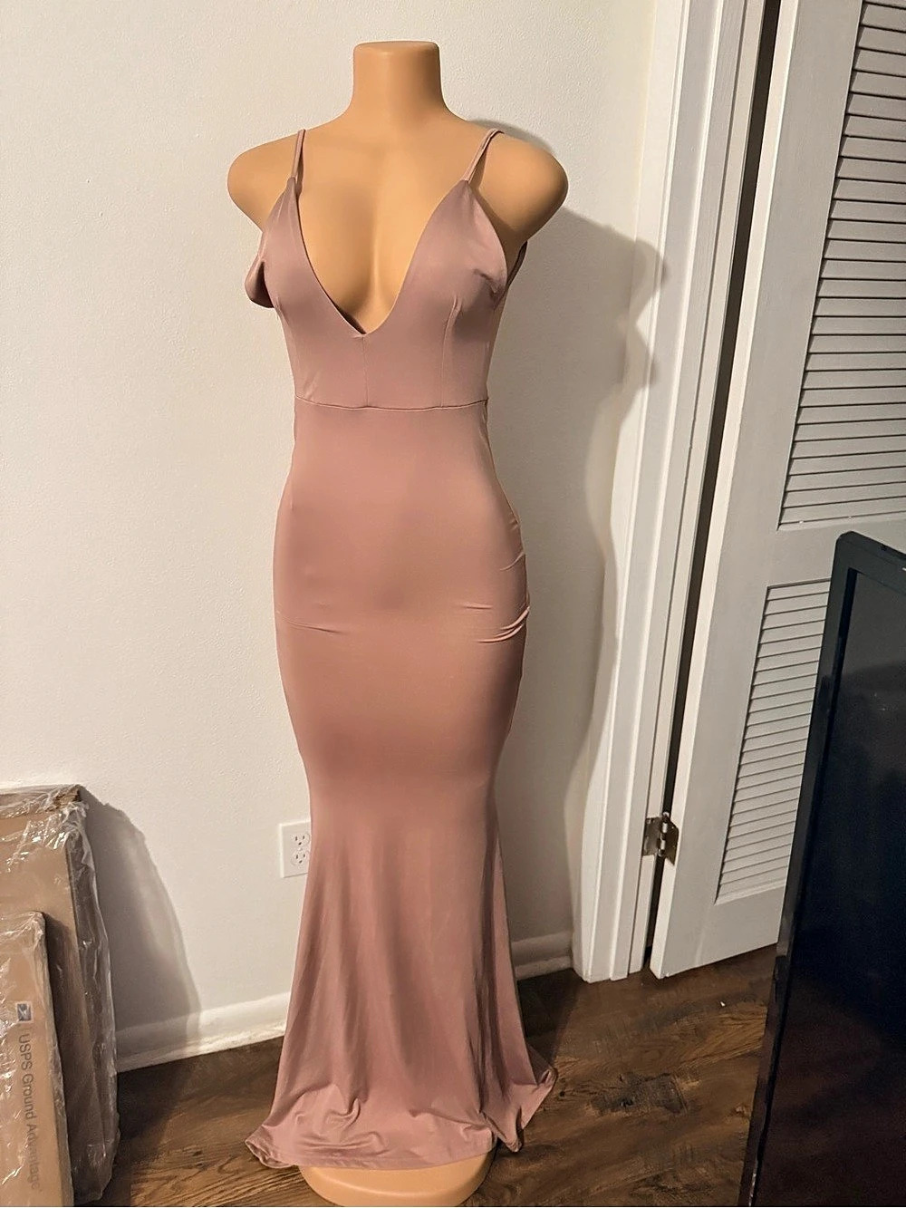 For G & PL Pink Maxi Dress Size 2 Like New